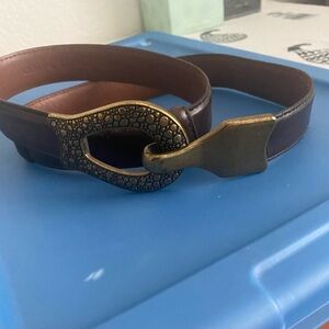 Belt leather
